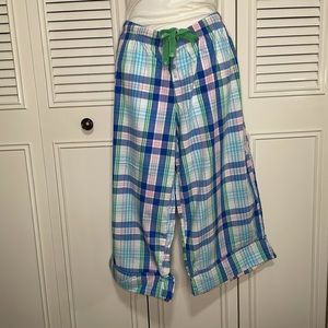Plaid pajama pants size large